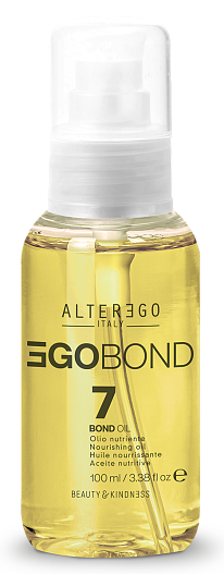 Питательное масло для волос Egobond 7, AlterEgo Italy.