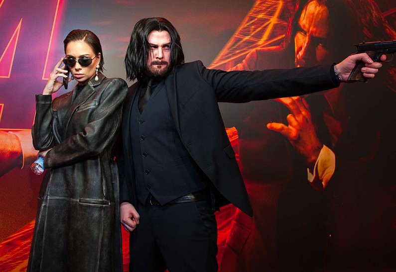 Настасья Самбурская, Владимир Яглыч, Анна Банщикова и другие гости премьеры фильма «Джон Уик 4»