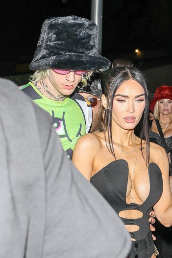 Меган Фокс и Machine Gun Kelly