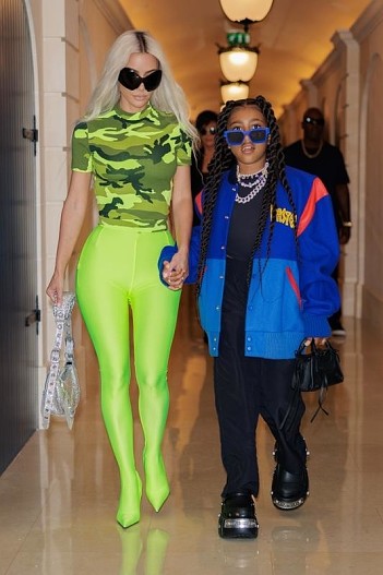 Ким Кардашьян и Норт Уэст