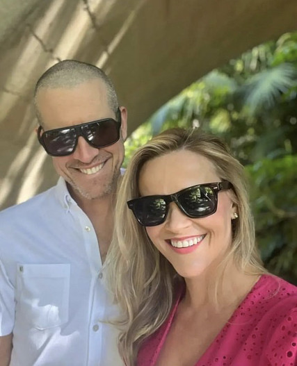 Риз Уизерспун и Джим Тот