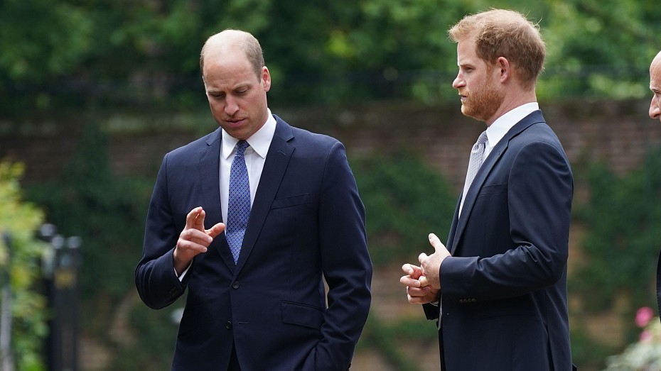 Принц Уильям не желает встречаться с приехавшим в Великобританию принцем Гарри