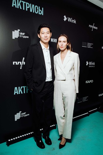 Евгений Сангаджиев и Ксения Андрианова