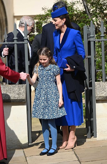 Кейт Миддлтон и принцесса Шарлотта