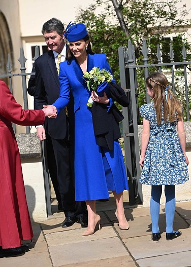 Кейт Миддлтон и принцесса Шарлотта