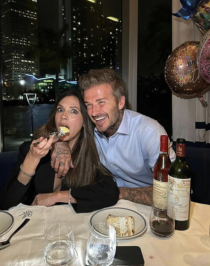 Виктория и Дэвид Бекхэмы