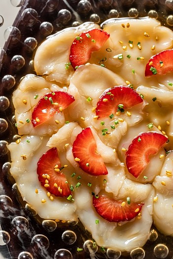 Карпаччо из гребешка