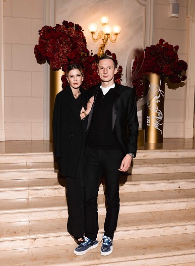 Антон Пинский с супругой