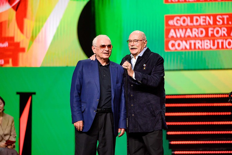 Карен Шахназаров и Никита Михалков