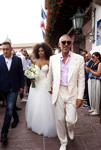 Тина Кунаки и Венсан Кассель