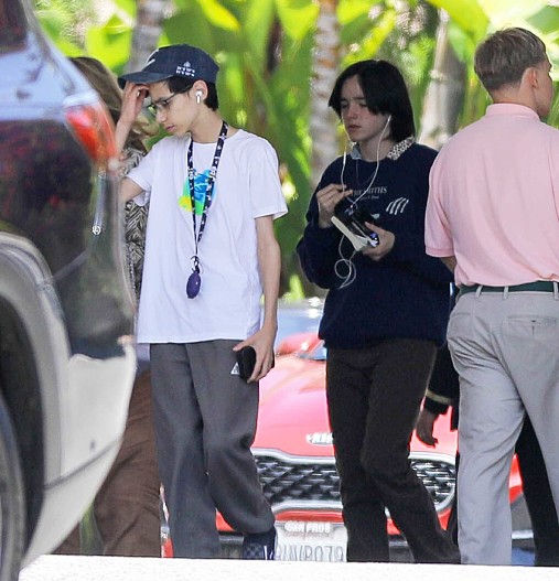 Сын Дженнифер Лопес, Макс, и дочь Бена Аффлека, Серафина