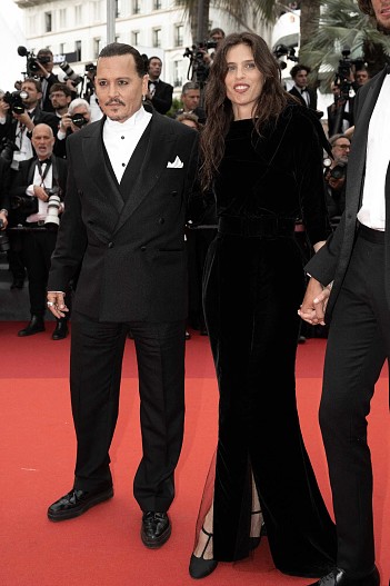 Джонни Депп (в Dior) и Майвенн