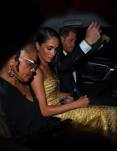 Дория Рэгланд, Меган Маркл и принц Гарри