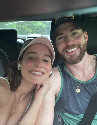 Крис Эванс и Альба Баптиста&nbsp;