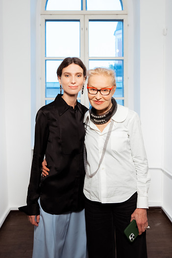 Алина Пинская и Ольга Свиблова