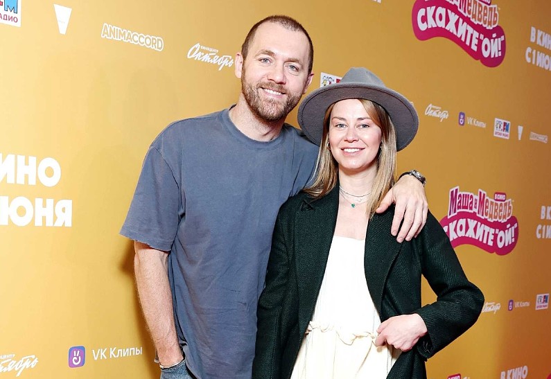 Денис Шведов и Александра Розовская, Лянка Грыу, Анна Пересильд и другие гости премьеры «Маша и Медведь в кино: Скажите «Ой!»»