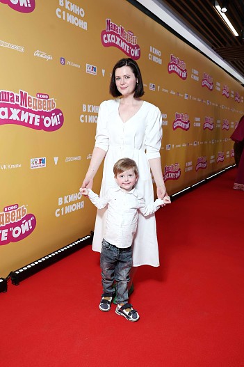 Дарья Калмыкова с сыном