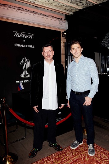 Денис Симачёв и Сергей Карякин