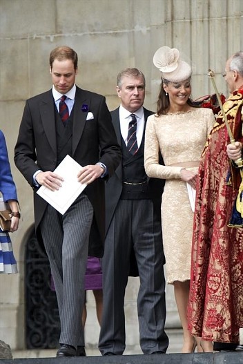 Принц Уильям и принц Эндрю