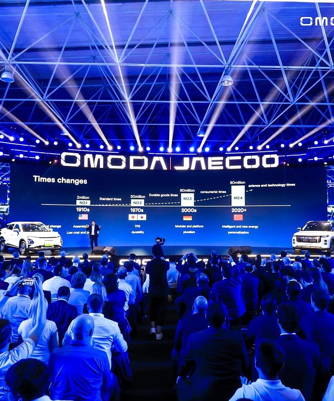 Громкая премьера OMODA и JAECOO на международном автосалоне в Шанхае