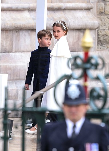 Принц Луи и принцесса Шарлотта