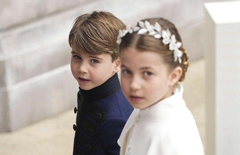 Принц Луи и принцесса Шарлотта