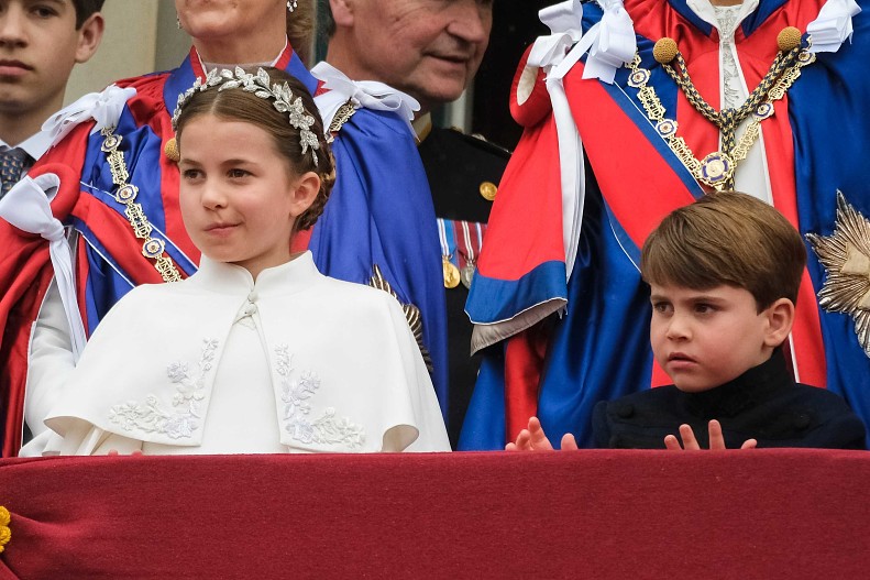 Принцесса Шарлотта и принц Луи