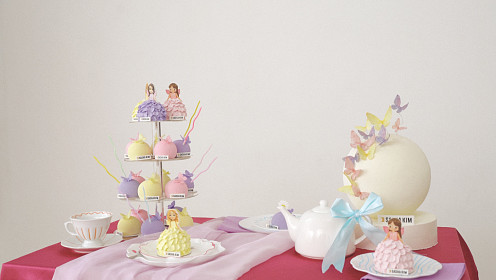 «Любовь и сладости» и SASHA KIM представляют совместную коллекцию пирожных