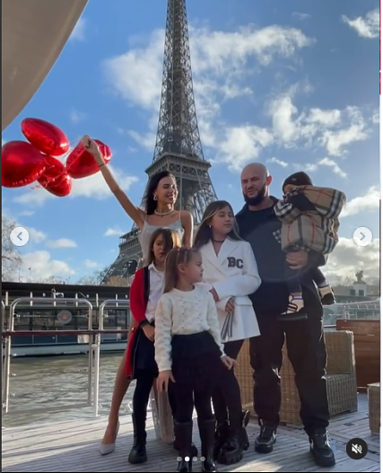 Джиган и Оксана Самойлова с детьми