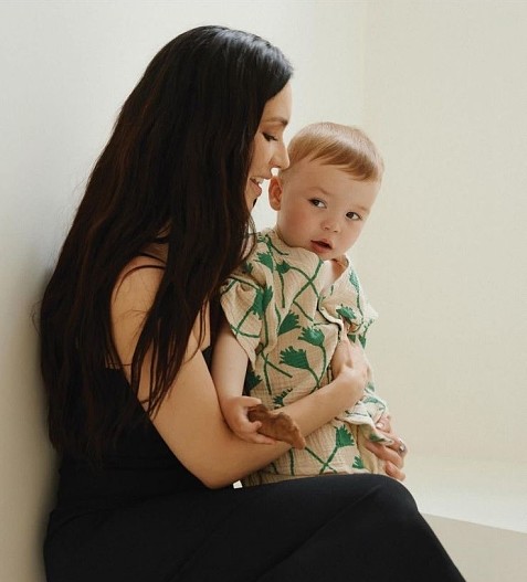 Ольга Серябкина со своим сыном