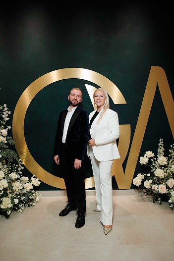 Максим Кургузов (Grether&Wells) и Екатерина Одинцова