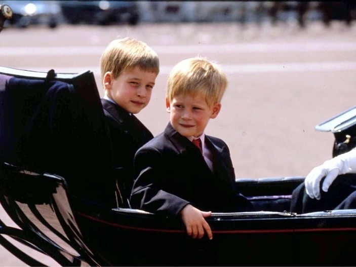 Принц Уильям и принц Гарри