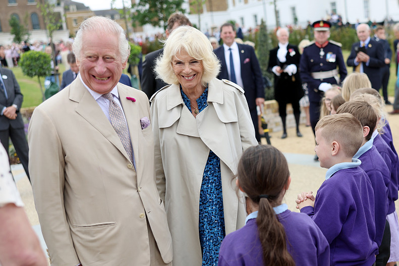 Король Карл III и Камилла