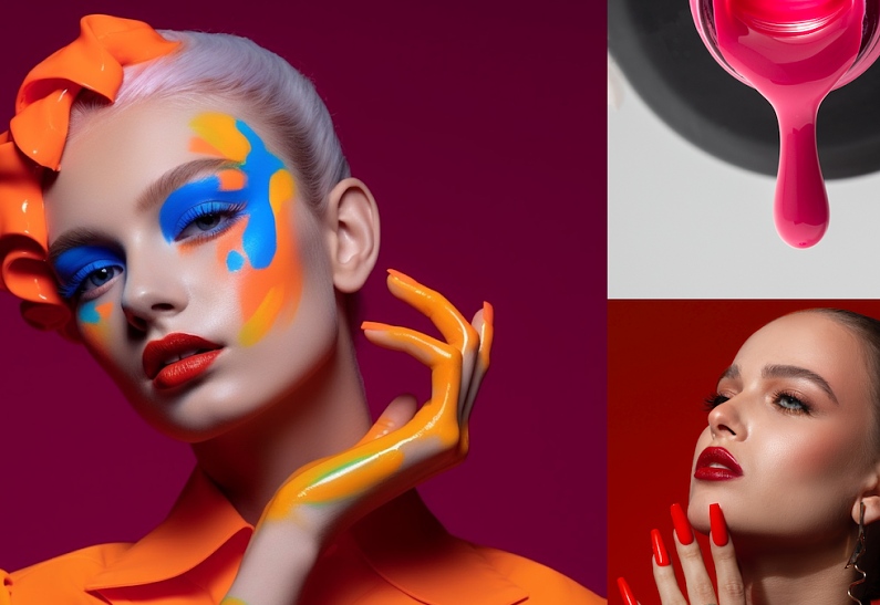 Линейка гель-лаков SEVEN TONES была создана при участии нейросетей