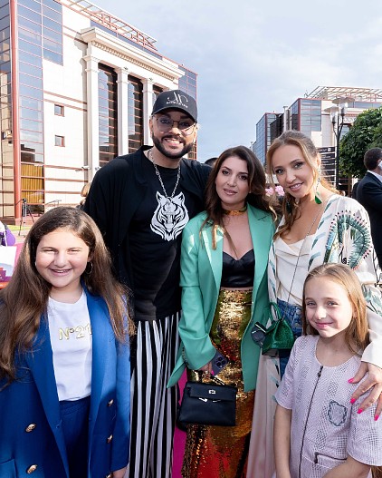 Филипп Киркоров, Жасмин с дочерью, Татьяна Навка с дочерью