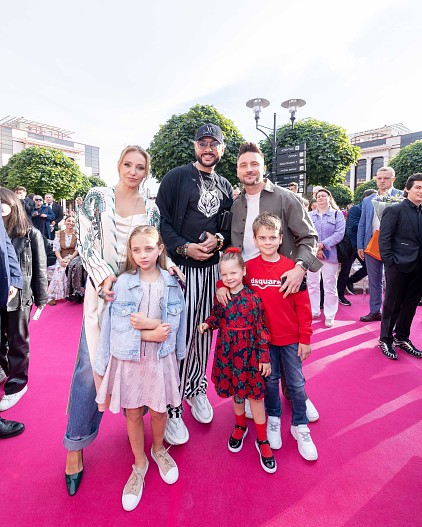 Татьяна Навка с дочерью, Филипп Киркоров, Сергей Лазарев с детьми