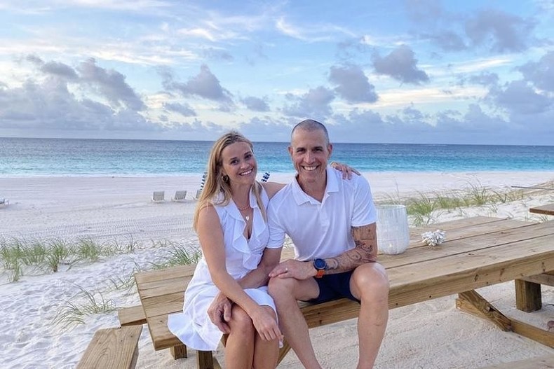 Риз Уизерспун и Джим Тот