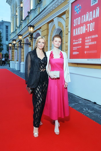 Анна Чурина с дочерью