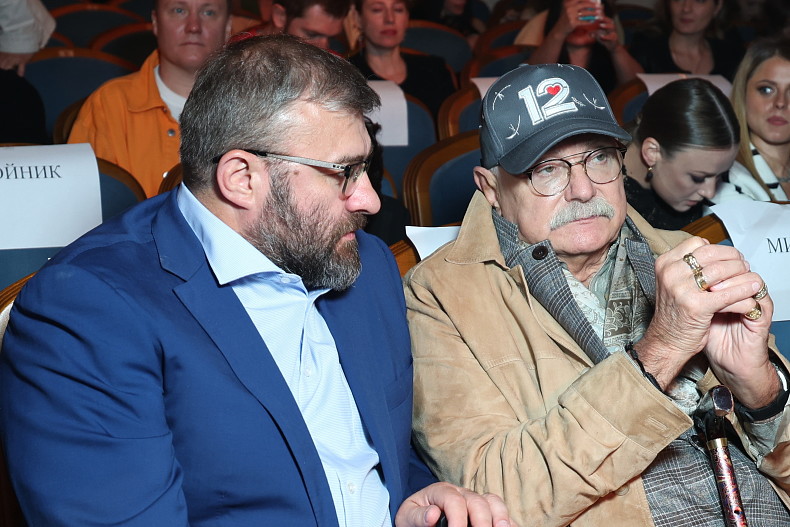 Михаил Пореченков и Никита Михалков