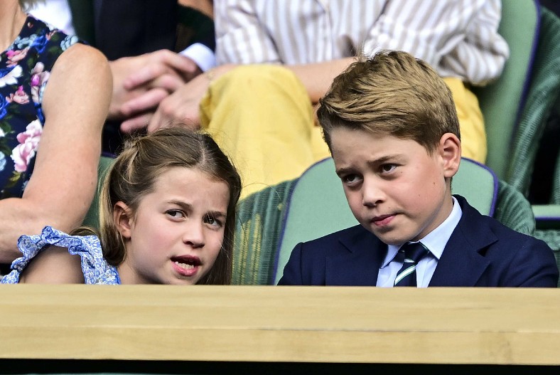 Принцесса Шарлотта и принц Джордж