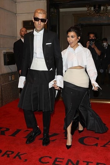 Трэвис Баркер и Кортни Кардашьян