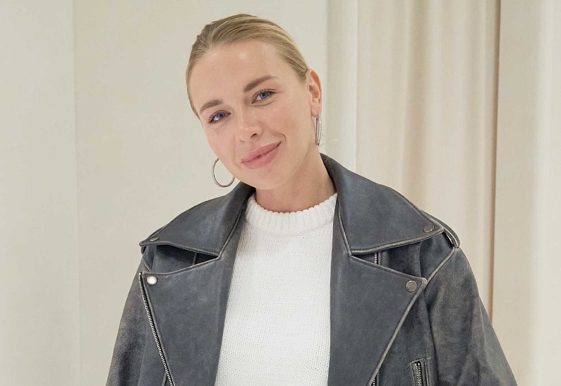 Анжелика Тиманина, Анастасия Меськова, Маша Янковская, Снежина Кулова на открытии нового магазина в «Авиапарке»