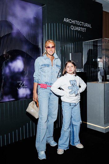 Алина Буре с дочерью