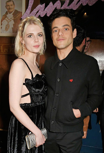 Рами Малек и Люси Бойтон 