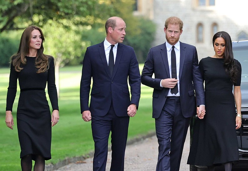 Принц Уильям и Кейт Миддлтон не намерены мириться с принцем Гарри