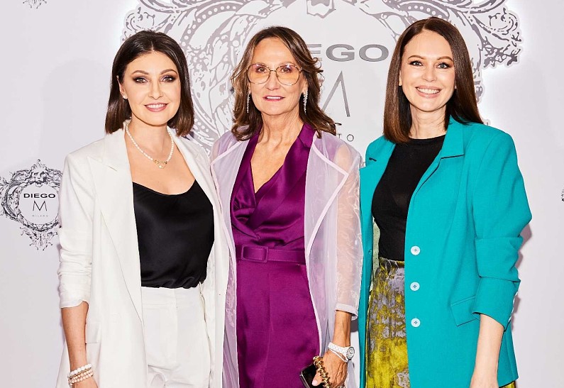 Лариса Долина, Ирина Безрукова, Анастасия Макеева и другие гости показа DIEGO M в Москве