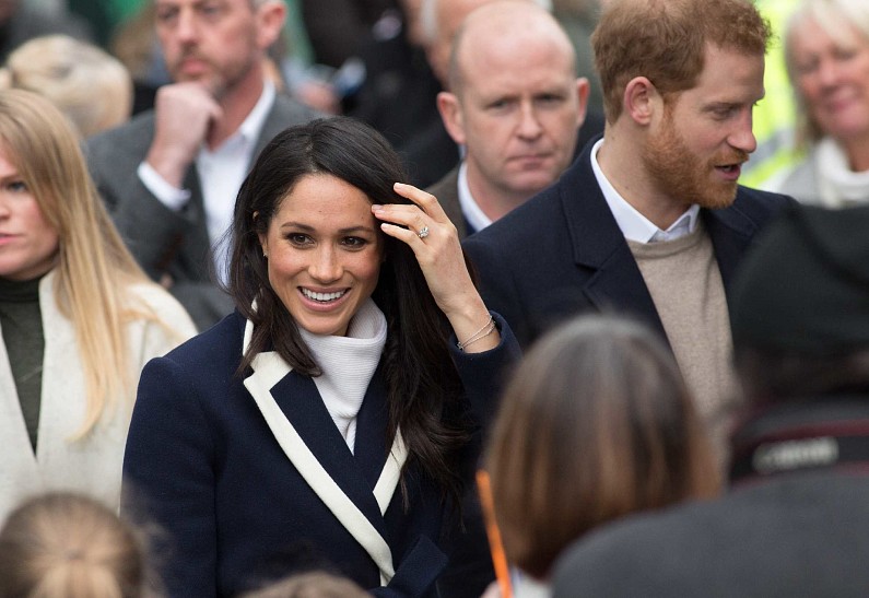 Меган Маркл отметила день рождения с подругами