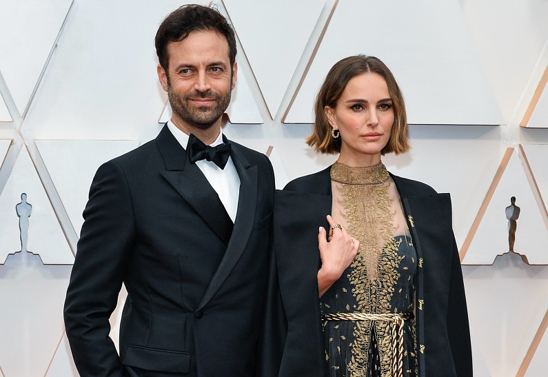 Натали Портман воссоединяется с бывшим мужем Бенжаменом Мильпье