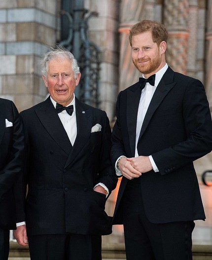 Карл III и принц Гарри
