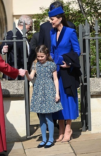 Кейт Миддлтон и принцесса Шарлотта